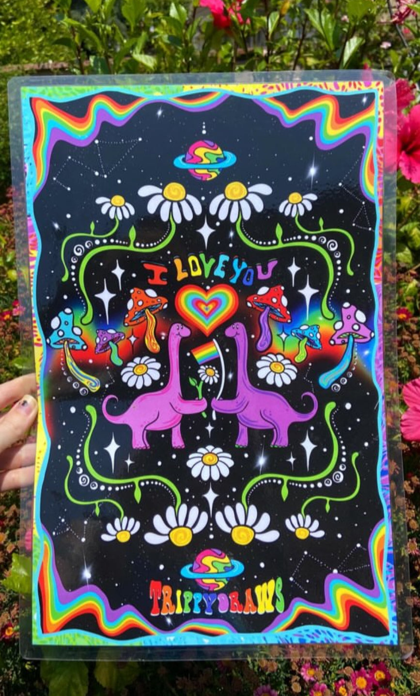 Pride Dinosaurs Print