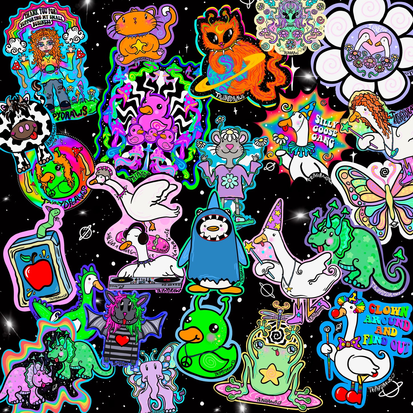 30 Sticker pack
