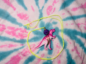 PINKY THE DINO NECKLACE