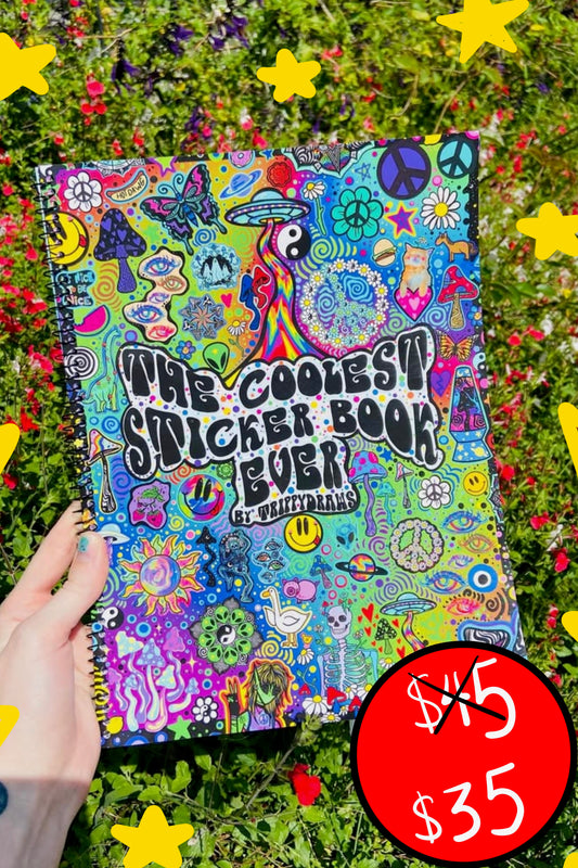 The COOLEST STICKER BOOK EVER!!!